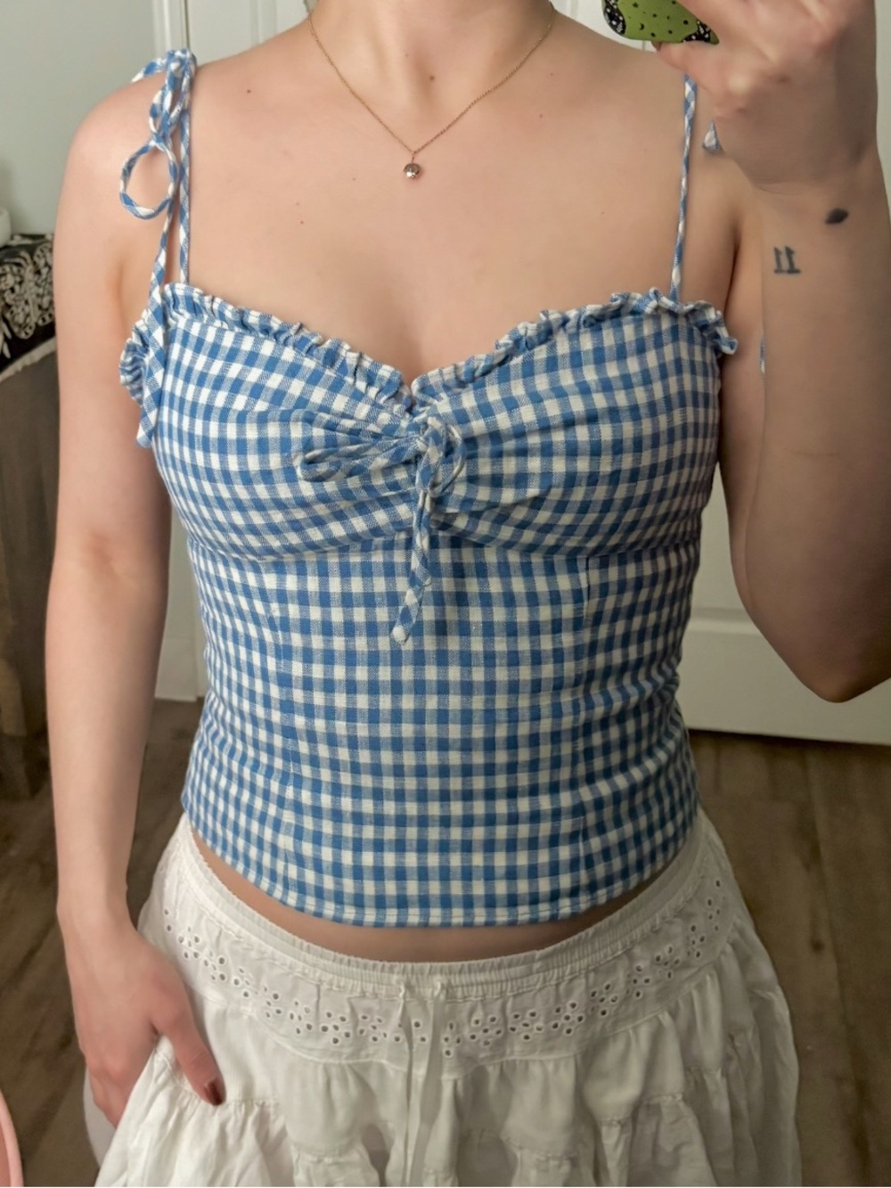 Reformation Holcomb Linen Top
